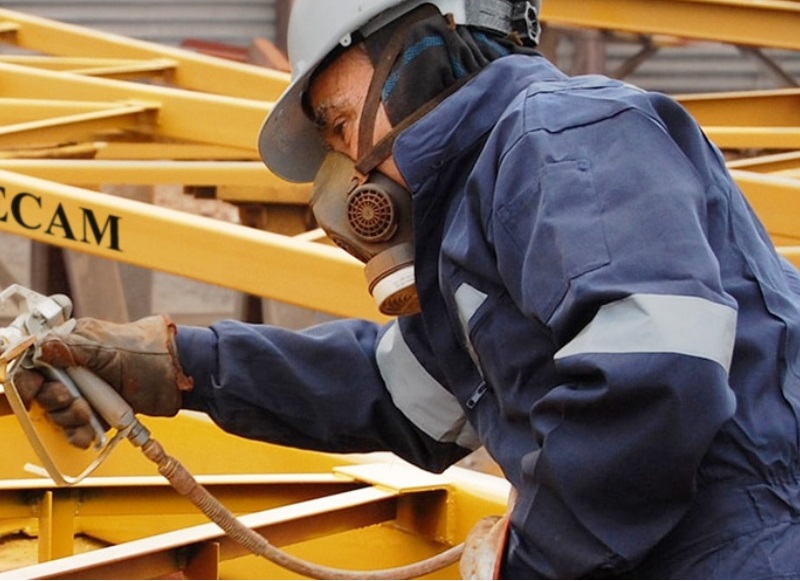 Sandblasting y Aplicación